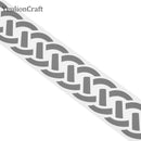 Chzimade 3X100CM pegatinas reflectantes para ropa lámina de estampado en caliente película de vinilo de transferencia de calor cinta reflectante DIY hierro en tela