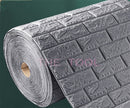 Self Adhesive Foam Wallpaper 3D Brick Wall Panel Living Room Brick Stickers Bedroom Kids Room Brick Papers Home Decoration