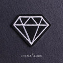 Hippie/Punk Patch Stickerei Patches auf Kleidung Eisen auf Patches für Kleidung Thermoadhäsive Patches für Kleidung Tieraufkleber