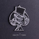 Hippie/Punk Patch Stickerei Patches auf Kleidung Eisen auf Patches für Kleidung Thermoadhäsive Patches für Kleidung Tieraufkleber