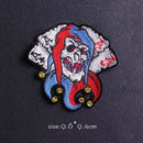 Hippie/Punk Patch Stickerei Patches auf Kleidung Eisen auf Patches für Kleidung Thermoadhäsive Patches für Kleidung Tieraufkleber