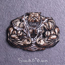 Hippie/Punk Patch Stickerei Patches auf Kleidung Eisen auf Patches für Kleidung Thermoadhäsive Patches für Kleidung Tieraufkleber