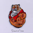 Hippie/Punk Patch Stickerei Patches auf Kleidung Eisen auf Patches für Kleidung Thermoadhäsive Patches für Kleidung Tieraufkleber