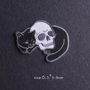 Hippie/Punk Patch Stickerei Patches auf Kleidung Eisen auf Patches für Kleidung Thermoadhäsive Patches für Kleidung Tieraufkleber