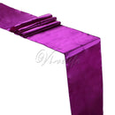 Camino de mesa de satén para boda, fiesta, evento, banquete, camino de mesa, mantel de cena de lujo, decoración de mesa de boda para el hogar