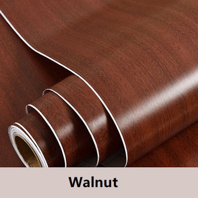 Wasserdichte Holz-Vinyl-Tapetenrolle, selbstklebend, Dekor, Kontaktpapier, Türen, Schrank, Desktop, moderne Möbel, dekorativer Aufkleber