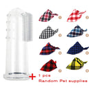 Super Soft Pet Finger Toothbrush Teddy Dog Brush Bad Breath Tartar Teeth Care Tool Dog Cat Cleaning Silicagel Pet Supplies