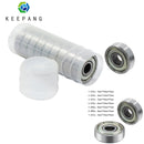 20/10 Uds 623zz 624zz 625zz 626zz 635zz 608zz 688zz rodamiento de bolas rodamientos de bolas de acero cromado piezas de impresora 3D rueda de polea de rodamiento