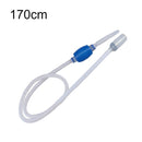 170/143CM Aquarium Vacuum Siphon Pump Cleaner Semi-automatic Acuario Water Change Changer Gravel Pump Pipe Fish Tank Accessories