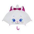 Paraguas de dibujos animados bonitos para niños, paraguas creativo de mango largo para modelado de orejas en 3D, paraguas para niños y niñas