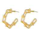 IPARAM Vintage Heavy Metal Alloy Drop Earrings Women&