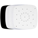 Revestimientos para freidora de aire de 100 Uds., almohadilla antiadherente, revestimientos para vaporizador de bambú de 6-9 pulgadas, papel de silicona perforado Premium para cocinar al vapor