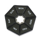 1Pcs Pill Case Plastic 7 Days Tablet Candy Box Portable Storage Tablet Holder Travel Organizer Pill Dispenser Container