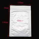 Bulk 50 Shockproof White Foam Envelope Bag Self-sealing Padded Mail Bubble Bag Envelope Shipping Office Packaging Parcel