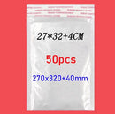 Bulk 50 Shockproof White Foam Envelope Bag Self-sealing Padded Mail Bubble Bag Envelope Shipping Office Packaging Parcel