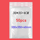 Bulk 50 Shockproof White Foam Envelope Bag Self-sealing Padded Mail Bubble Bag Envelope Shipping Office Packaging Parcel