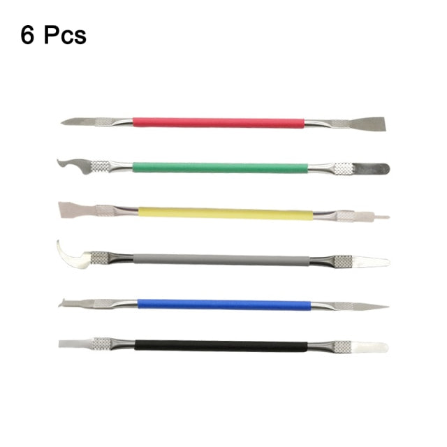 8 in1 Phone Repair Kit Disassembly Blades for Repairing Mobile Phones Computer IC Chip CPU NAND Metal Remover Hand Tools Set
