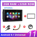 Podofo 2 din Car Radio 2.5D GPS Android Multimedia Player Universal 7" audio Navigation For Volkswagen Nissan Hyundai Kia Toyota