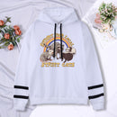 Support Your Local Street Cats Print Frauen Hoodie Cartoons Crewneck Kleidung Vintage Loose Sweatshirt Street Hip Hop Hoody Womens