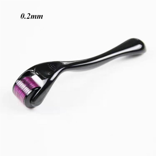 540 Derma Roller Microniddle Roller para cara Microneedling 0.2 / 0.3mm Agujas Longitud Titanio Dermoroller Mesoroller para cabello