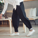 Men's Casual Pants Loose Large Men's Clothing Chinese Style Autumn Winter New Traditional Pants Male Kimono Pants Men