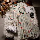 2021 New Year Cheongsam Elegant Slim Chinese style Vintage Sexy  Robe  Evening Dresses