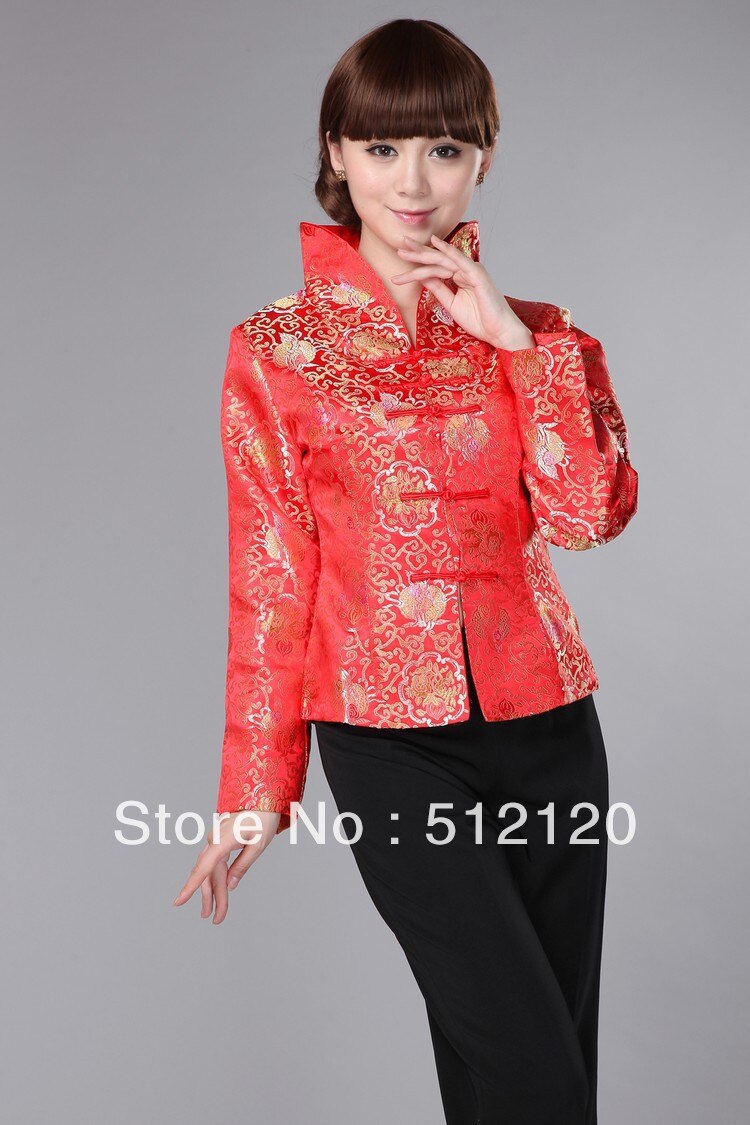 Shanghai Story Chinese tranditional Tang suit Jacket para mujer Blusa china 3 colores