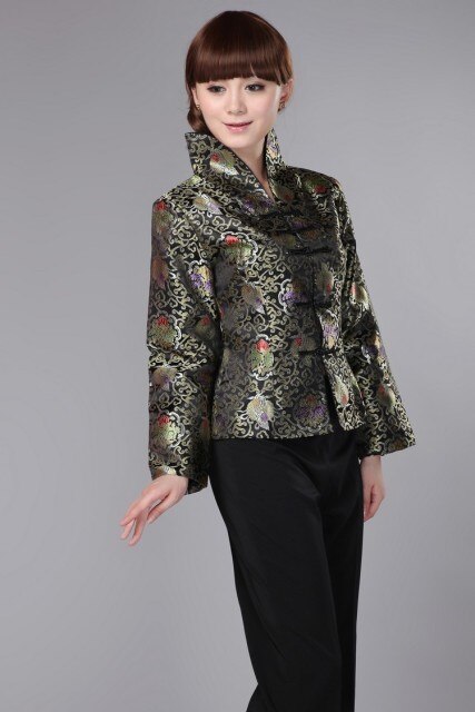Shanghai Story Chinese tranditional Tang suit Jacket for women Chinese BLouse 3 Color