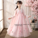 Little Girl Super Fairy Skirt, Period Dress, Girl's Chinese Style Tang Suit, Girl's Hanfu