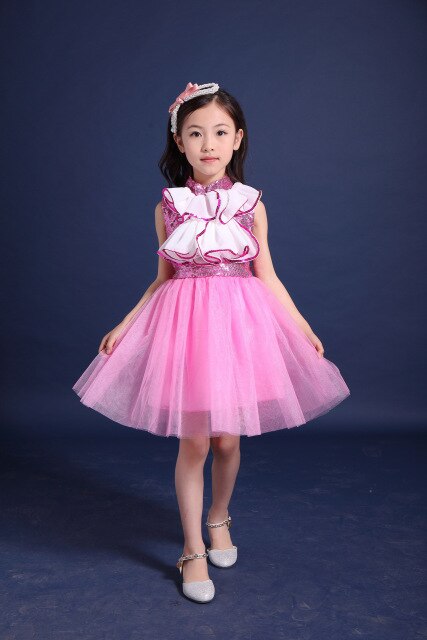 Kinder-Performance-Anzug 61 Kinder neue Performance-Kleidung Kinder-Tanzkleid Mädchen Mädchen
