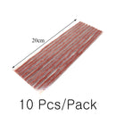 10 Pcs Car Tubeless Puncture Diameter 3.5mm Tire Repair Strip Auto Motorcycle Tubeless Tire Tyre Puncture Plug Repair Tool Kit