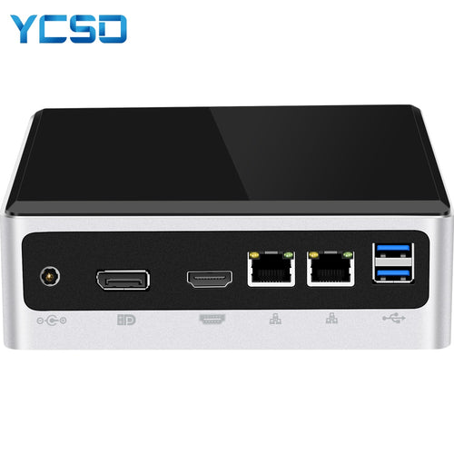 Mini Pc Intel Core i7 10510U 8550U i5 7200U Linux Thin Client Micro Desktop Computers Industrial Win 10 pro Minipc 2 Lan Port