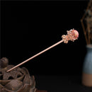 1Pc Blue Hair Claw Plate Hairpin Headdress Hair Sticks Ornaments Ancient Style clips for hair hairclips chinese hair sticks