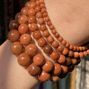 Cuentas de piedra Natural 4-10mm aguamarinas Lava ópalo rosa cuarzos ojo de tigre piedra lunar cuentas redondas para fabricación de joyería Diy pulsera