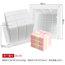 DIY Candles Mould wax Candles mold Aromatherapy Plaster Candle 3D Silicone Mold Handmade Soy Cube Soap Molds