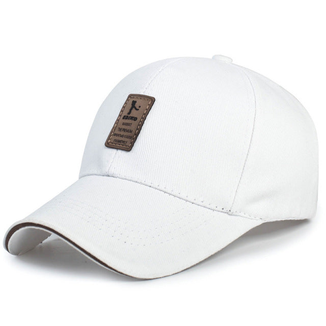 Verano mujeres hombres gorra de béisbol estructurada algodón sólido ajustable Snapback sombrero para el sol deportes al aire libre Hip Hop gorra de béisbol casquette