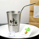 NorthernEurope Ins Industry Style 304 Stainless Steel Spray Paint Beer Cup Cold Water Drinks Cup Household Office Use Gargle Cup