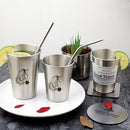 NorthernEurope Ins Industry Style 304 Stainless Steel Spray Paint Beer Cup Cold Water Drinks Cup Household Office Use Gargle Cup