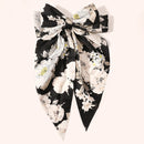 Neue Frauen große Schleife Haarnadel Sommer Chiffon großen Bowknot Fleck Schleife Haarspangen Frauen einfarbig Pferdeschwanz Clip Haarschmuck