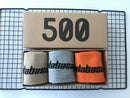 3 pairs of stylish calabasas funny hip hop skateboard Kanye West socks happy street fashion men crew sports cotton socks