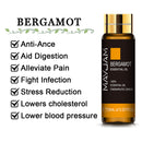 10ML lavanda eucalipto aceites esenciales puros rosa limón jazmín vainilla menta sándalo bergamota árbol de té difusor aceite aromático