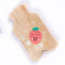 1pc Cute Hot Water Bottle Warm Belly Treasure Cartoon Warmer Filled Mini Explosion-proof Portable  Winter Reusable Hand Warmer