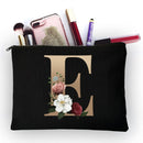 Girl Makeup Bag Golden Letter Pattern Classic Organizer Bag Pouches for Travel Bags Pouch Women&