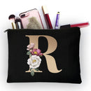 Girl Makeup Bag Golden Letter Pattern Classic Organizer Bag Pouches for Travel Bags Pouch Women&