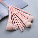 FLD Candy Makeup Brushes Set Face Foundation Powder Eye Shadow Eyebrow Highlight Kabuki Blending Brush Beauty Cosmetic Tools