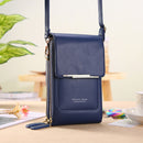 Women Bags Soft Leather Wallets Touch Screen Cell Phone Purse Crossbody Shoulder Strap Handbag for Female Cheap Women&
