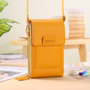 Women Bags Soft Leather Wallets Touch Screen Cell Phone Purse Crossbody Shoulder Strap Handbag for Female Cheap Women&