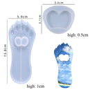 Moon Shape Wine Glass Tray Mold Candlestick Silicone Molds DIY Crystal Epoxy Resin Mould Ceramic Clay Casting Mold Home Decor