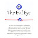 Amuleto clásico Evil Nazar Eye Charm Bracelet Red Black String Rope Pulseras de amistad trenzadas para mujeres Joyería de declaración