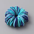 Nuevo 100 unids/lote bandas para el cabello niña Color caramelo banda de goma elástica banda para el cabello niño bebé diadema Scrunchie accesorios para el cabello para el cabello